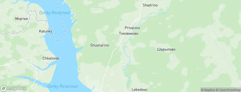 Beloglazovo, Russia Map
