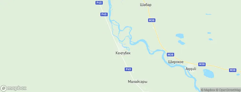 Belogor’ye, Kazakhstan Map