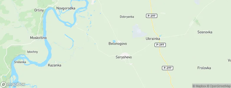 Belonogovo, Russia Map