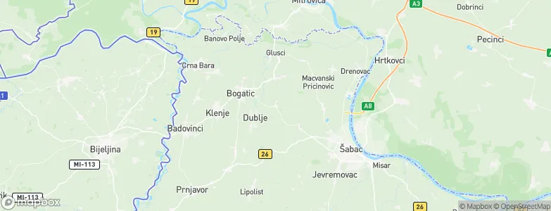 Belotić, Serbia Map