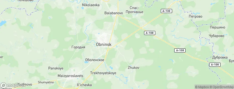 Belousovo, Russia Map