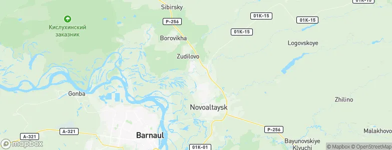 Beloyarsk, Russia Map