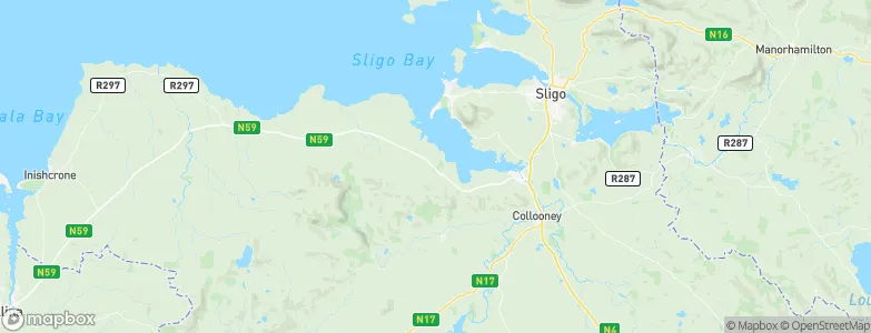 Beltra, Ireland Map