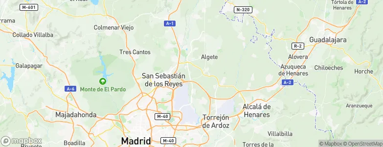 Belvis de Jarama, Spain Map