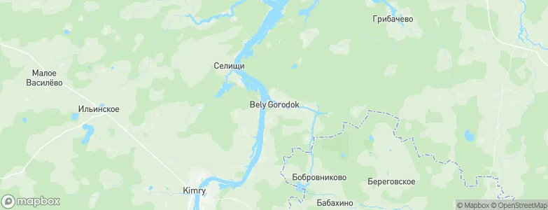 Belyy Gorodok, Russia Map