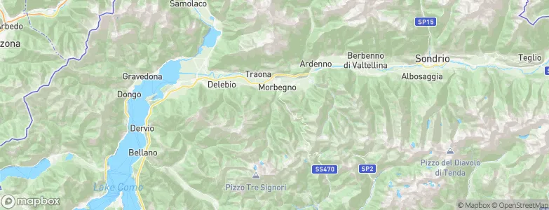 Bema, Italy Map