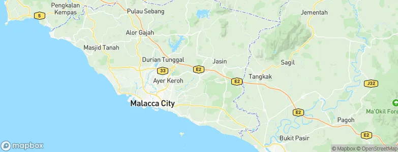 Bemban, Malaysia Map