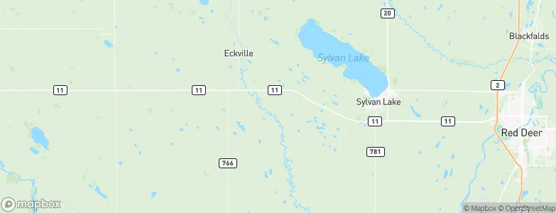 Benalto, Canada Map
