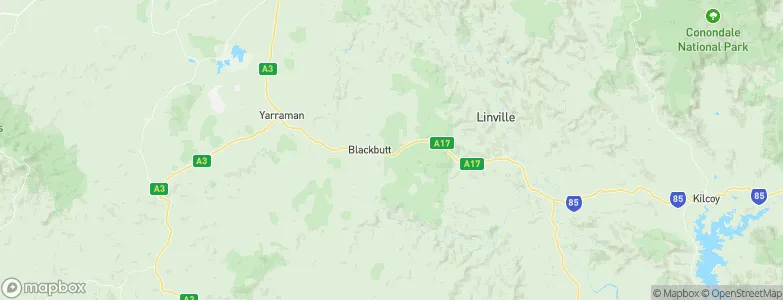 Benarkin, Australia Map