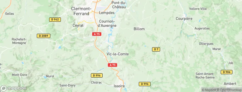 Benaud, France Map