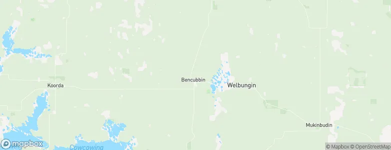 Bencubbin, Australia Map