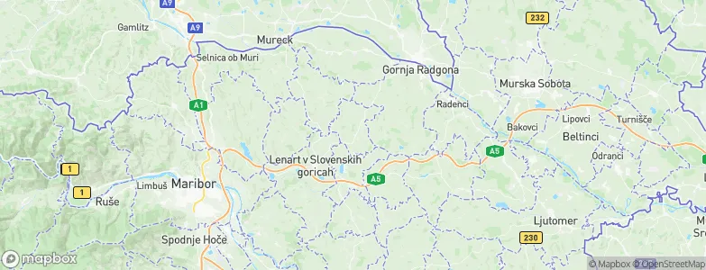 Benedikt, Slovenia Map
