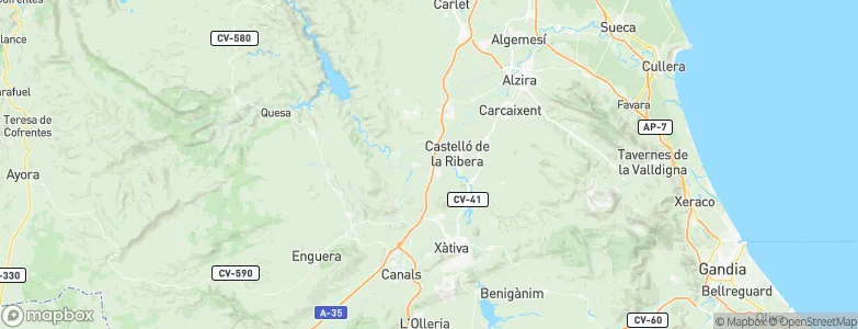 Beneixida, Spain Map