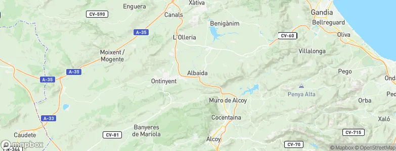 Benissoda, Spain Map
