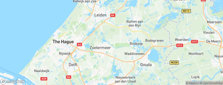 Benthuizen, Netherlands Map