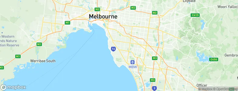 Bentleigh, Australia Map