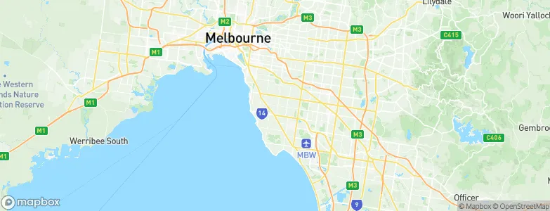 Bentleigh, Australia Map