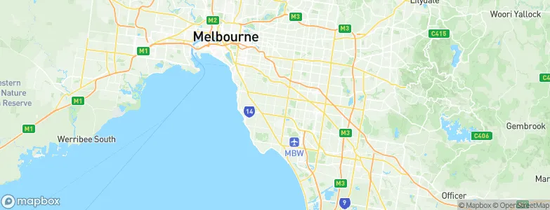 Bentleigh East, Australia Map