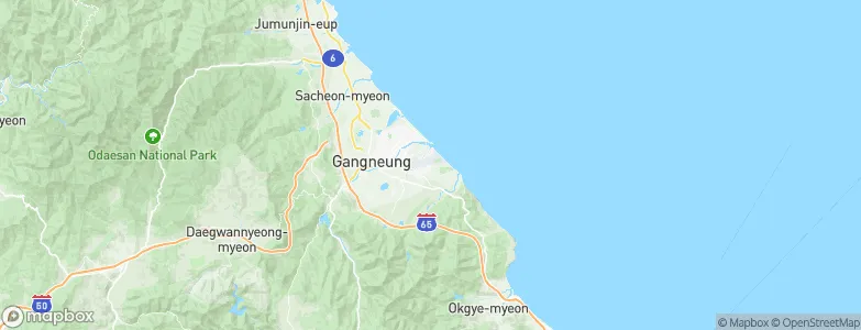 Beodang, South Korea Map