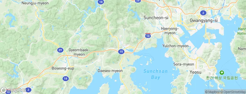Beolgyo, South Korea Map