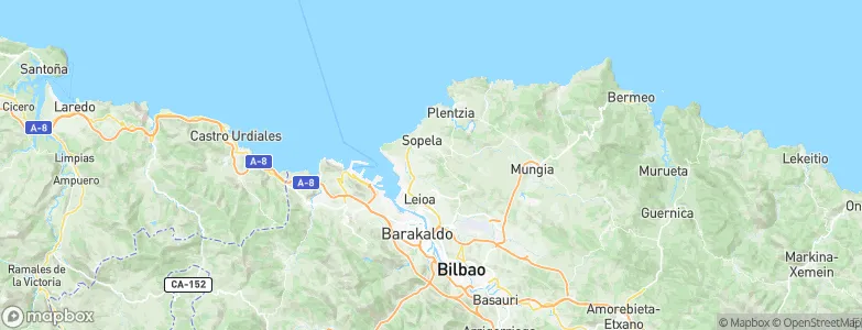 Berango, Spain Map