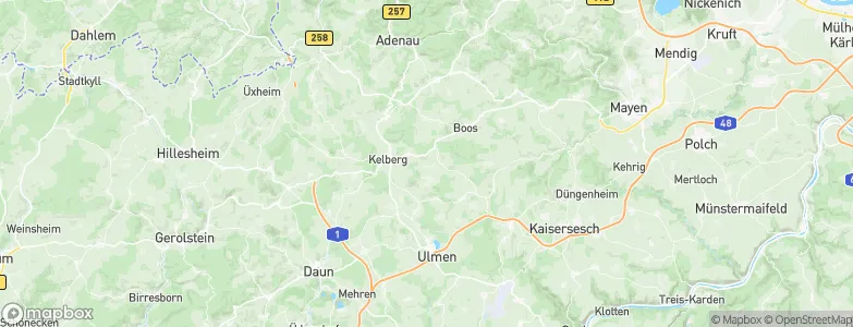 Bereborn, Germany Map
