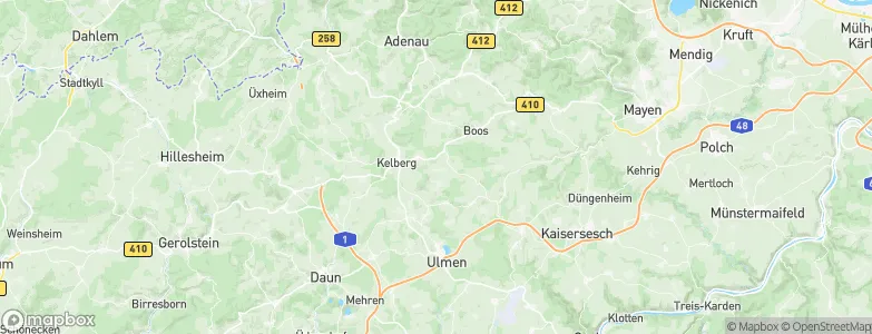 Bereborn, Germany Map