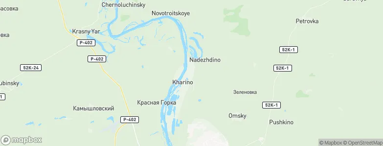 Beregovoy, Russia Map