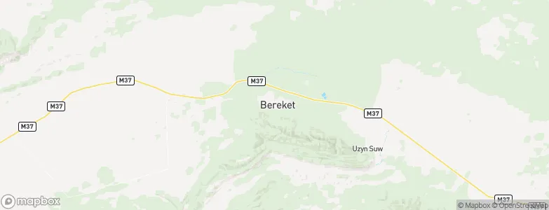 Bereket, Turkmenistan Map