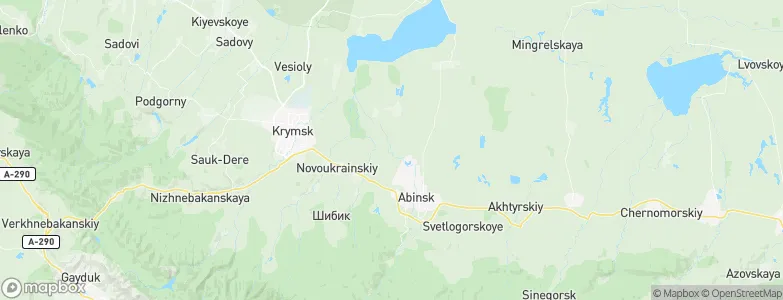 Berezhnoy, Russia Map