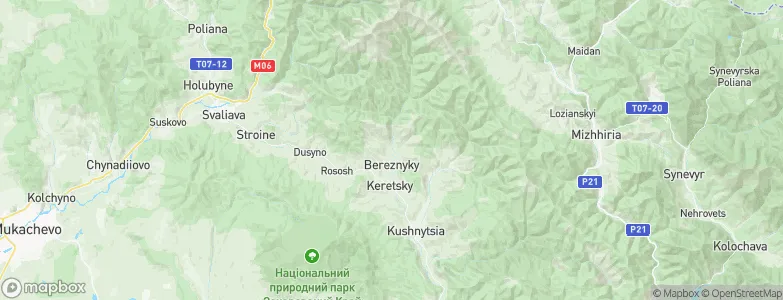 Bereznyky, Ukraine Map