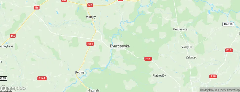 Berëzovka, Belarus Map