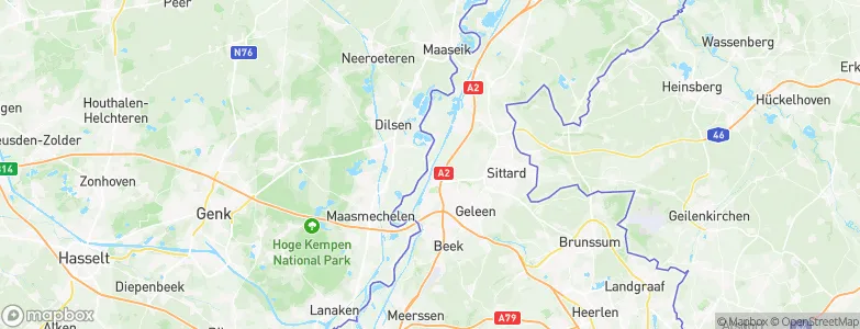 Berg, Netherlands Map