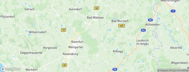 Bergatreute, Germany Map