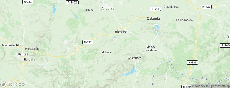 Berge, Spain Map