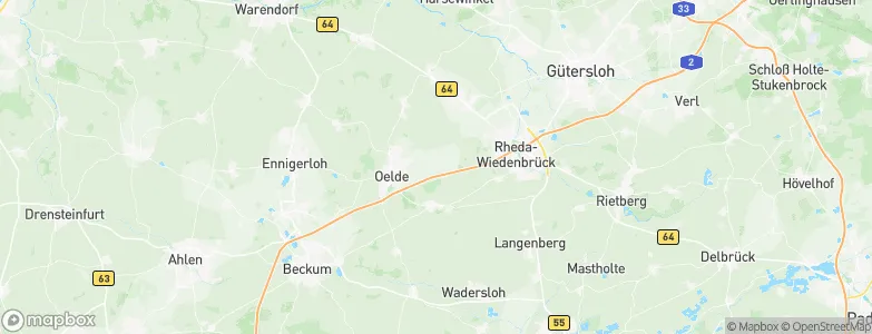 Bergeler, Germany Map