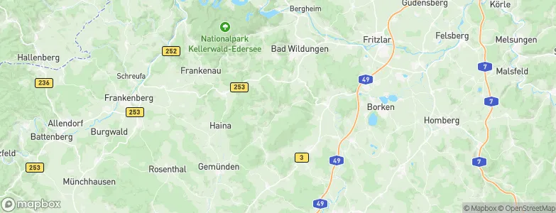 Bergfreiheit, Germany Map