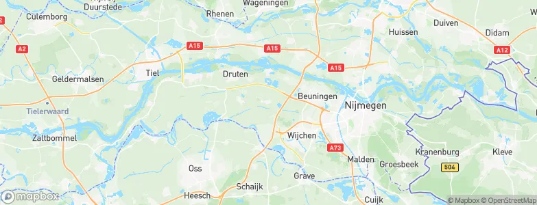 Bergharen, Netherlands Map