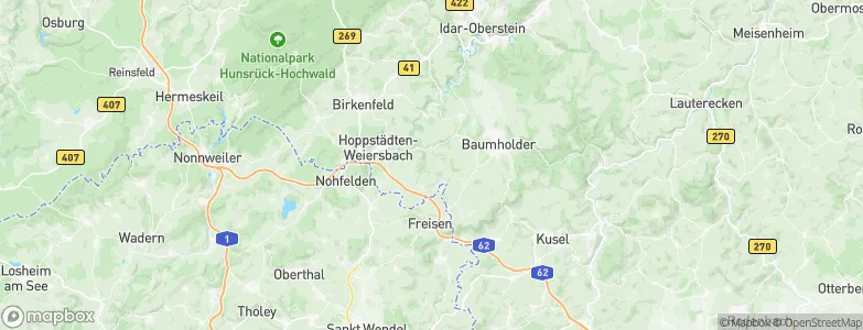 Berglangenbach, Germany Map