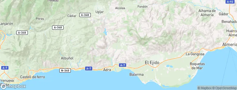 Berja, Spain Map