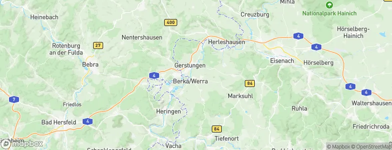 Berka, Germany Map