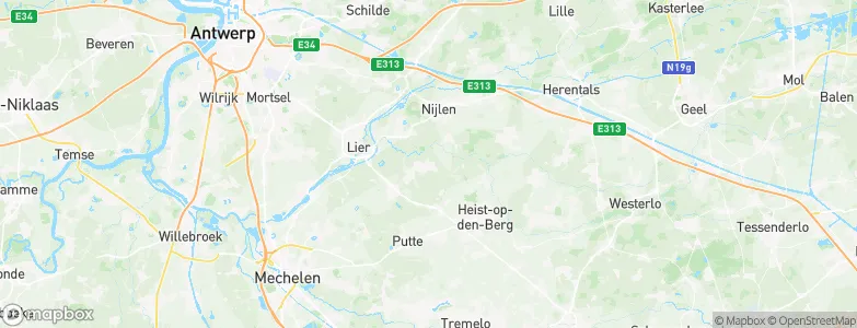 Berlaar, Belgium Map
