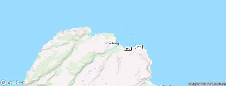 Berlevåg, Norway Map