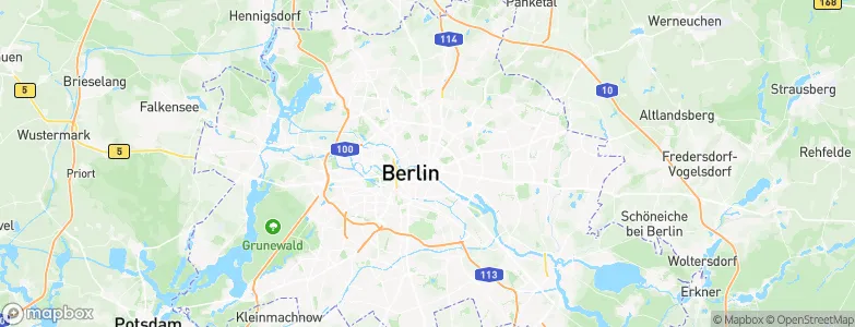 Berlin, Germany Map
