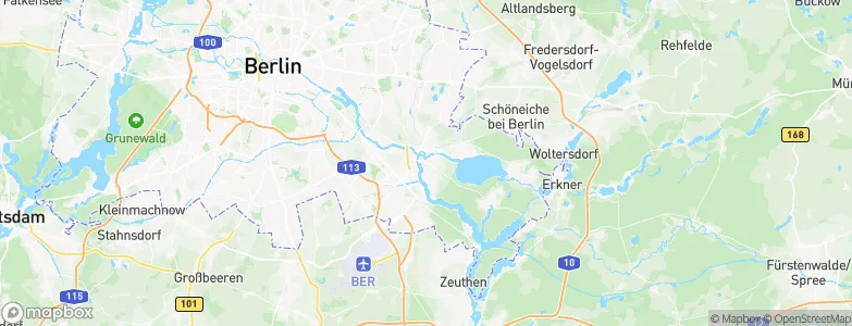 Berlin Köpenick, Germany Map