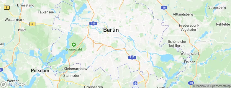 Berlin Tempelhof, Germany Map