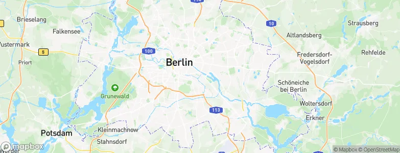 Berlin Treptow, Germany Map