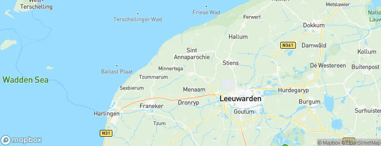 Berltsum, Netherlands Map