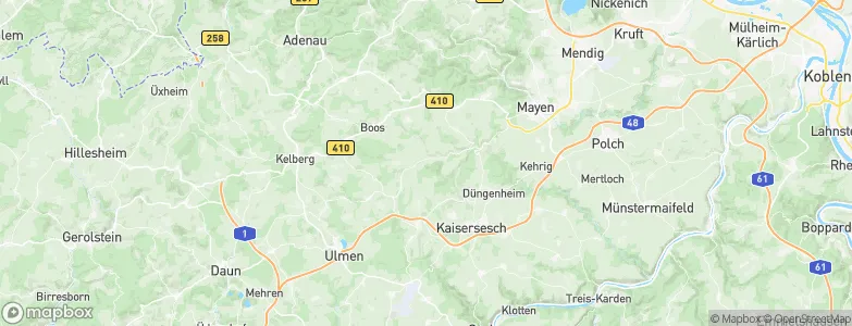 Bermel, Germany Map
