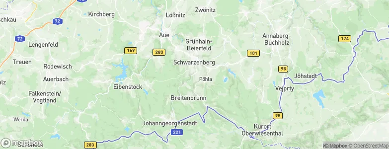 Bermsgrün, Germany Map